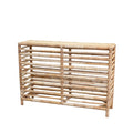 Montauk Natural Rattan Console From Dear Keaton
