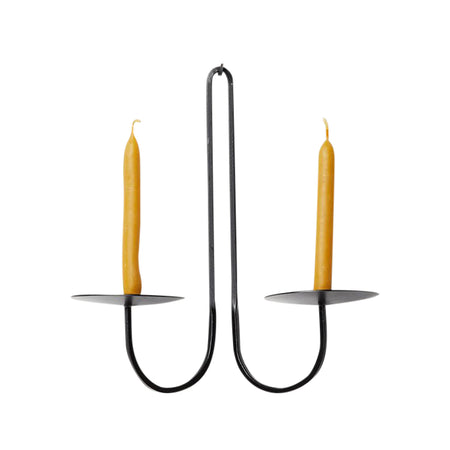 Mortimer Black Double Sconce From Dear Keaton