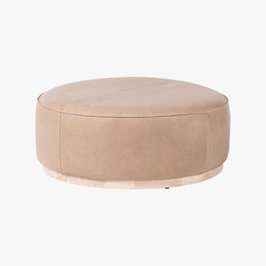 Moultrie Leather Ottoman