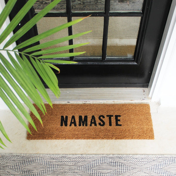 Namaste Doormat Styled