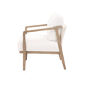 Nash White Club Chair Side