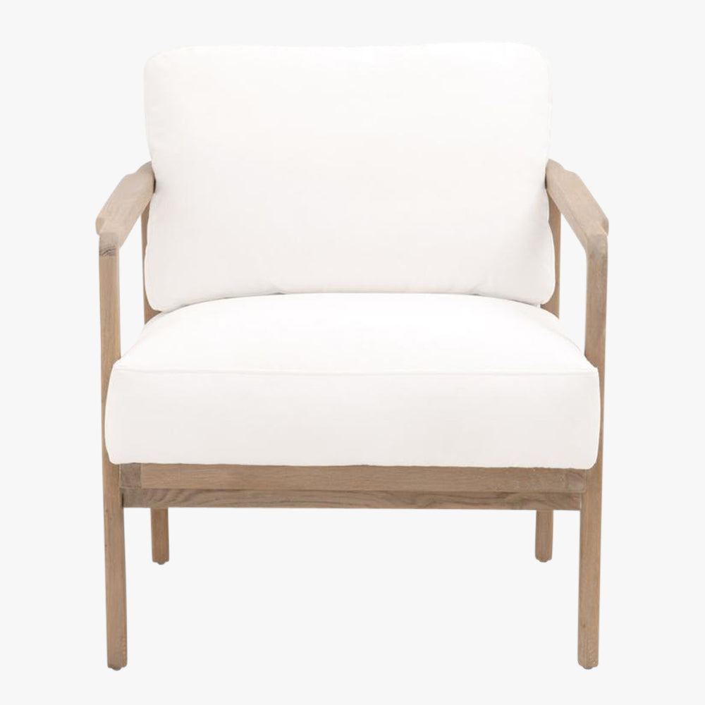 Nash White Club Chair by Dear Keaton