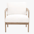 Nash White Club Chair