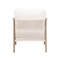 Nash White Club Chair Back