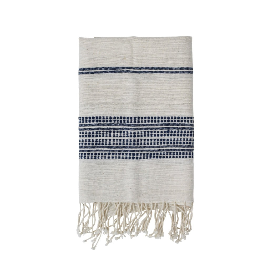 Navy Stripes Hand Towel From Dear Keaton