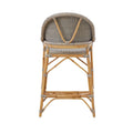 Newport Fog Counter Stool Back View