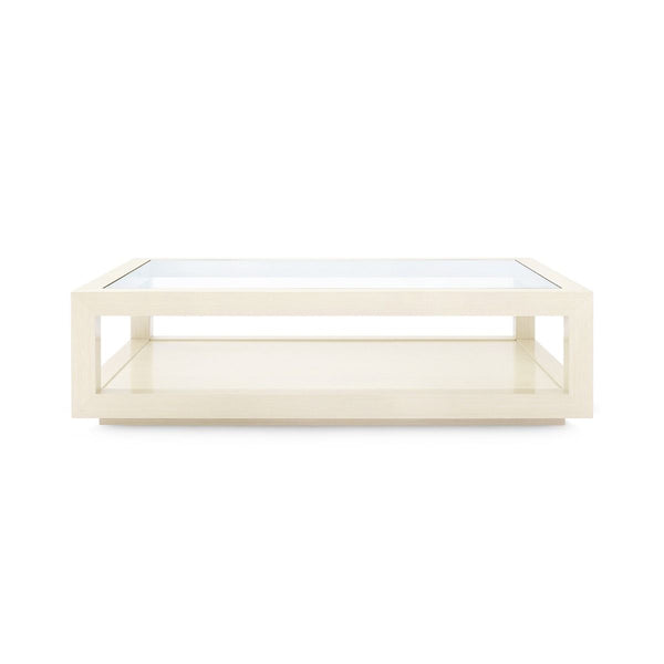Newsom Large Rectangle Coffee Table Front View