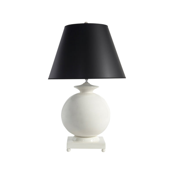 Niles Table Lamp with Black Hardback Shade