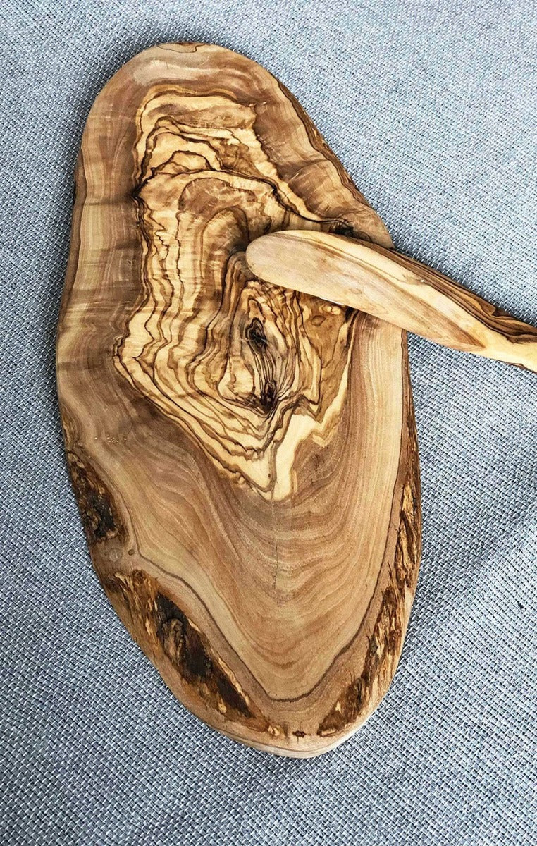 Olive Wood Spreader Styled