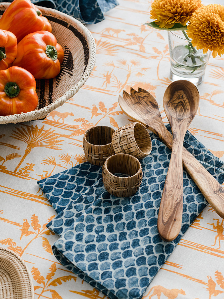 Olive Wood Salad Servers From Dear Keaton Styled