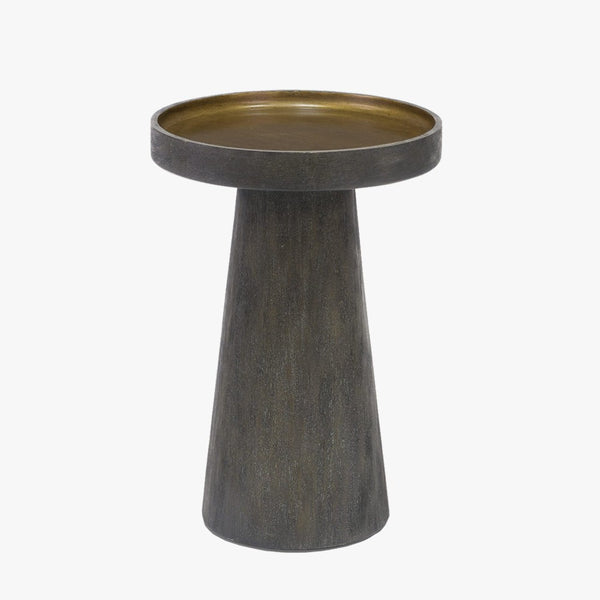 Orson Midnight Wood Side Table