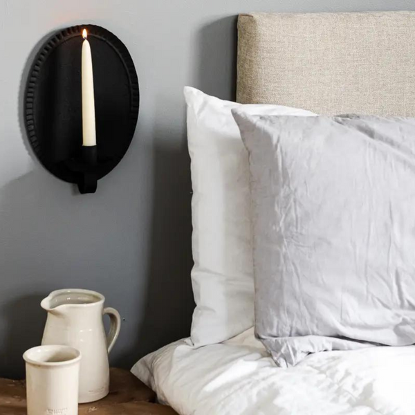Oval Candle Sconce - Wall Candle Holder - Dear Keaton