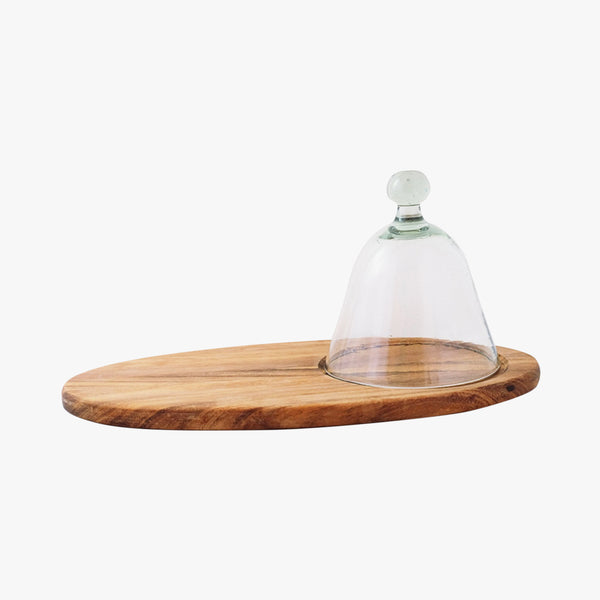 Oval Cheese Board and Dome