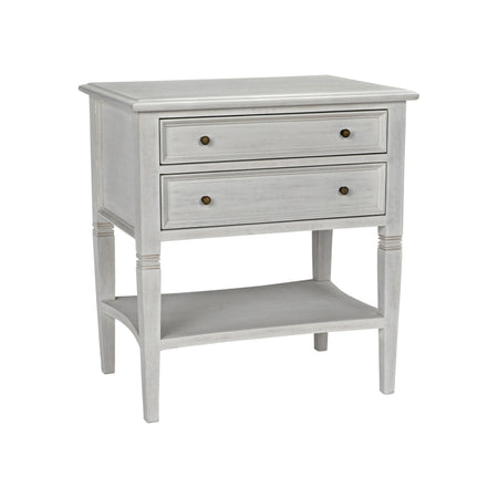 Oxford Whitewash Side Table From Dear Keaton