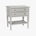 Oxford Whitewash Side Table