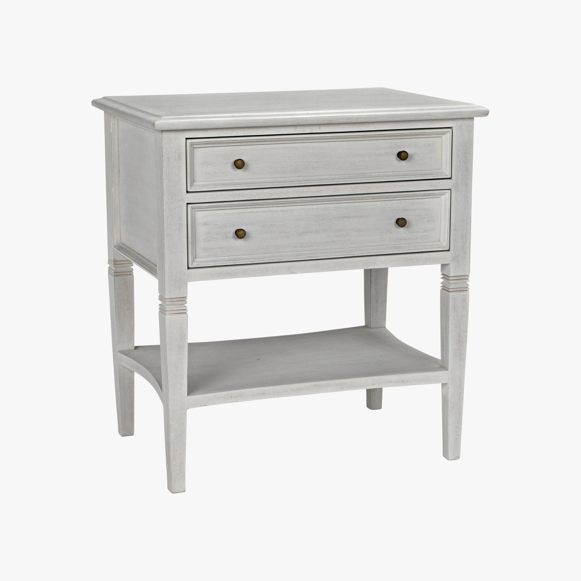 Oxford Whitewash Side Table