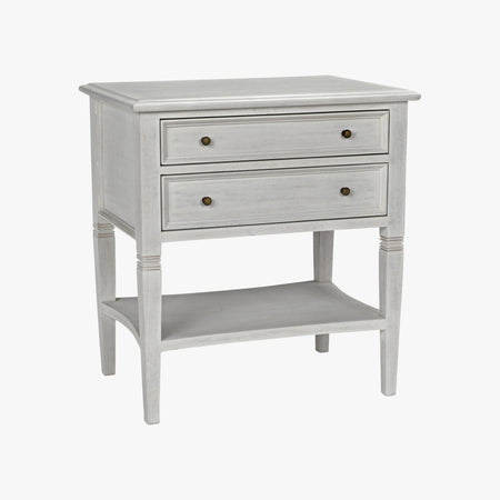 Oxford Whitewash Side Table