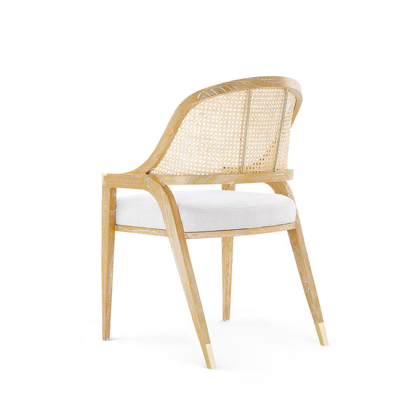 Pascal Cane Dining Chair Back View