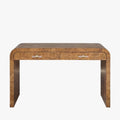 Pasha Dark Burlwood Desk