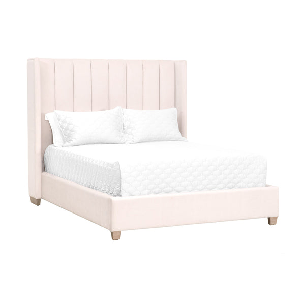 Perry Cream California King Bed Angle