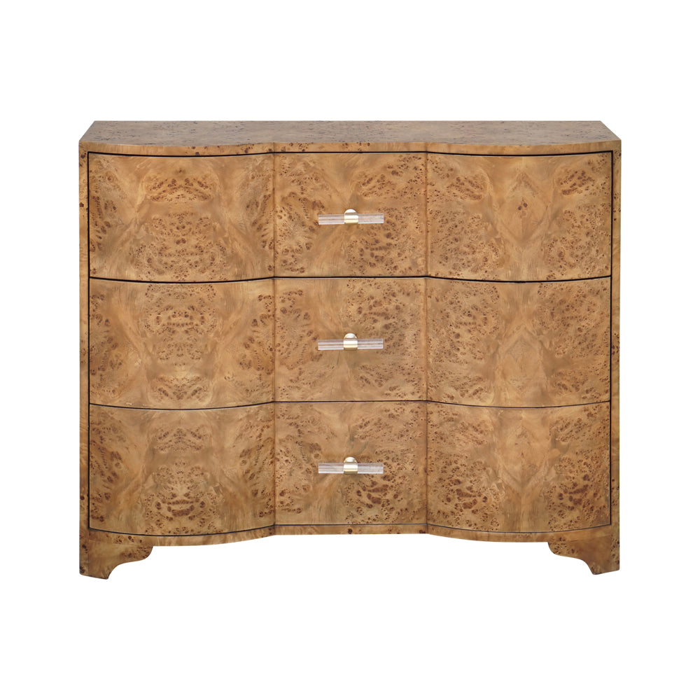 Phillip Dark Burlwood Chest From Dear Keaton