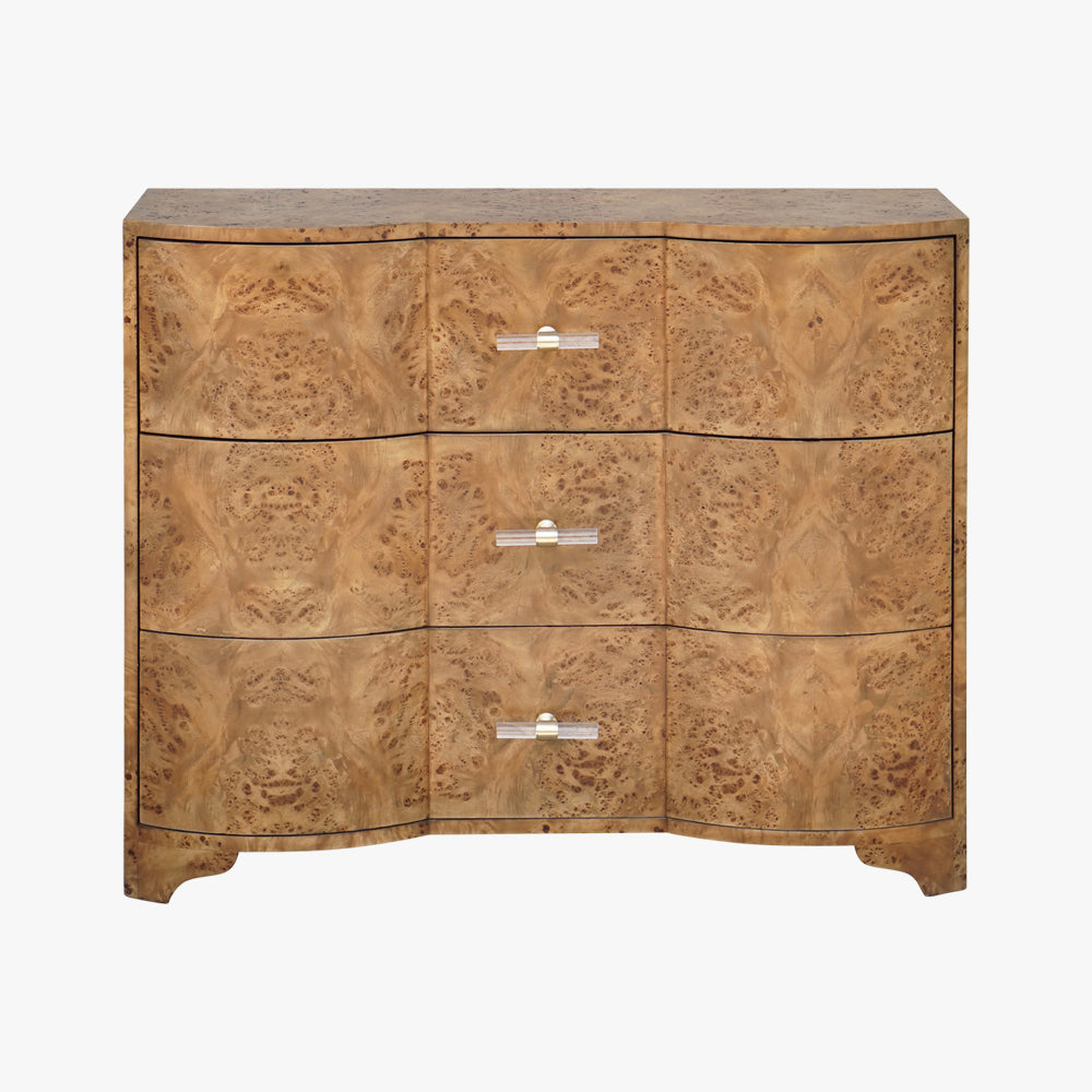 Phillip Dark Burlwood Chest