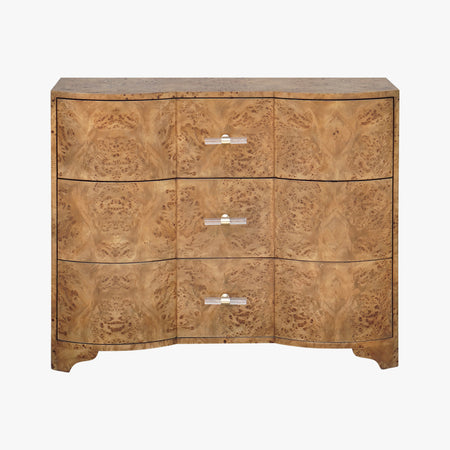 Phillip Dark Burlwood Chest