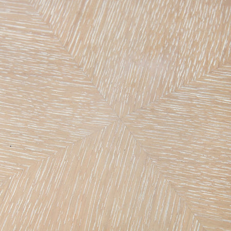 Poplin Bleached Game Table Detail