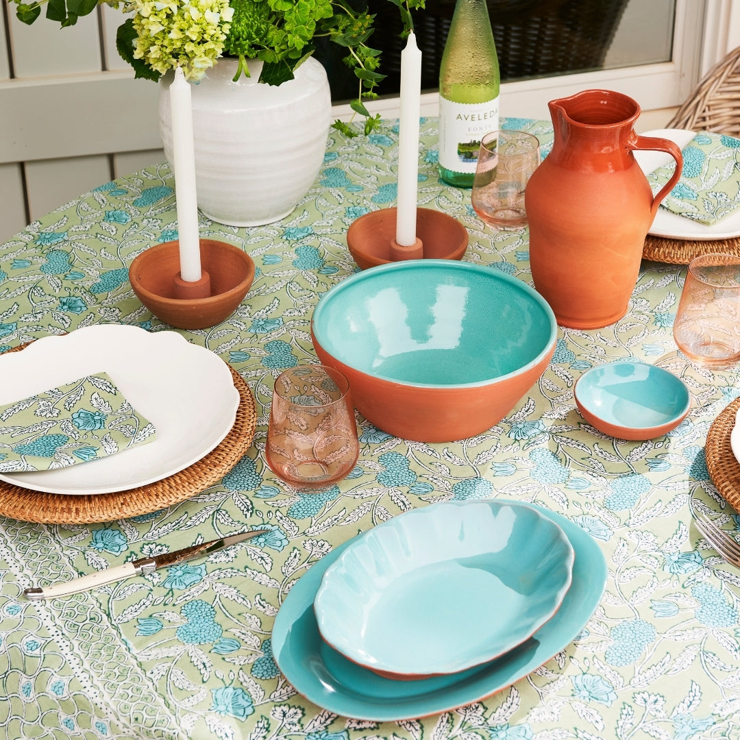 Jallore Sage Table Cloth