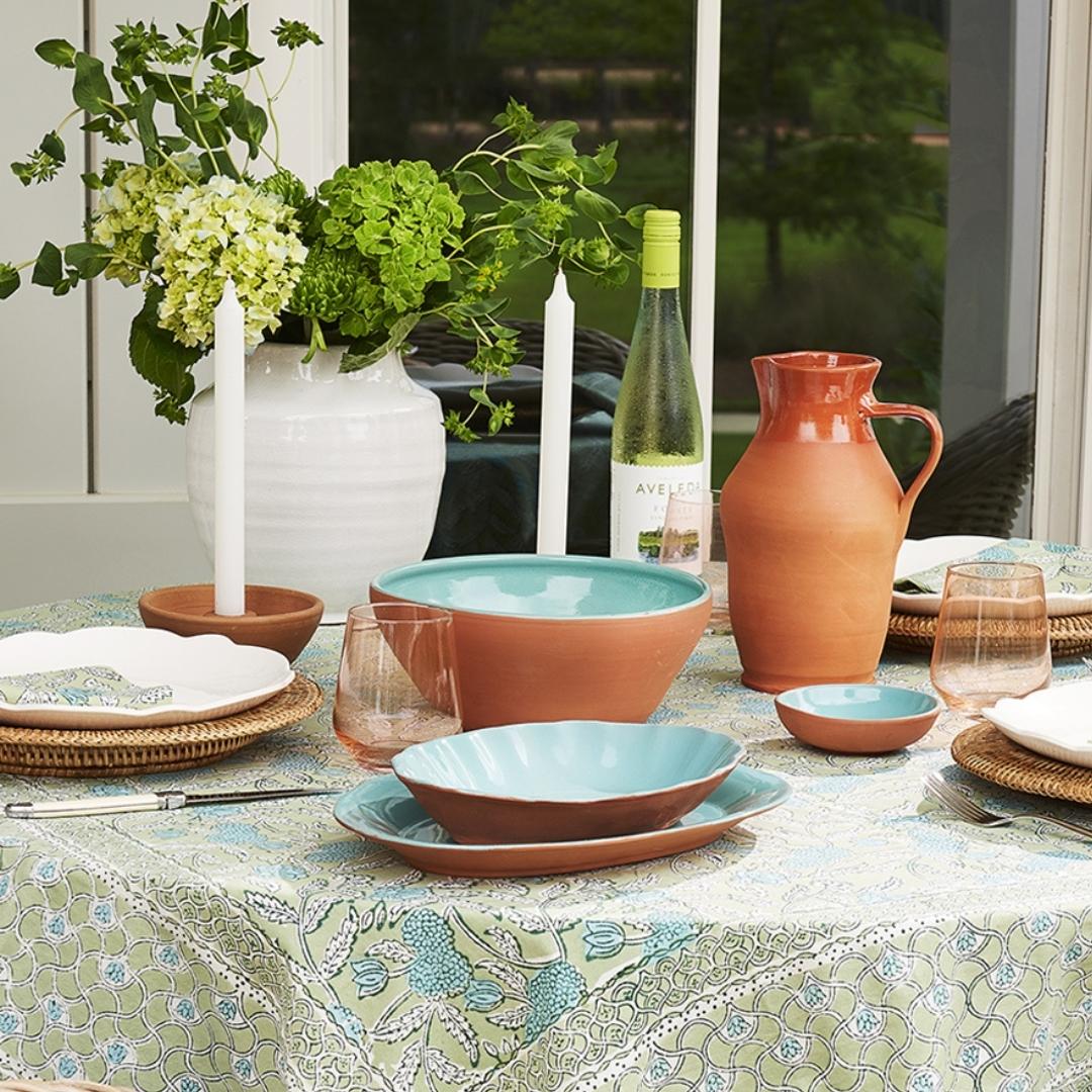 Jallore Sage Table Cloth