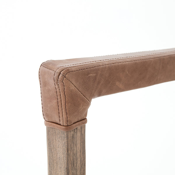 Radcliffe Arm Chair Leather Detail
