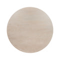 Raundi Natural Dining Table Top View