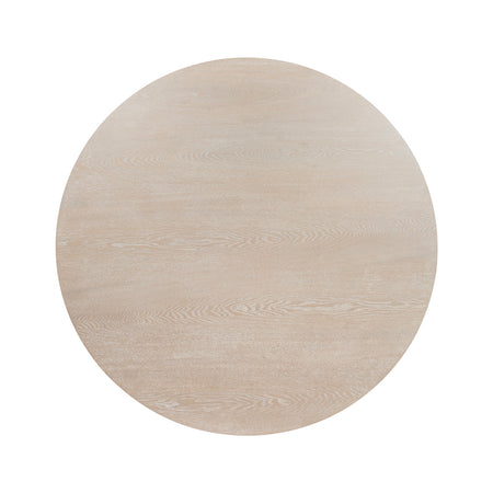 Raundi Natural Dining Table Top View