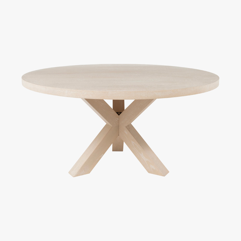 Raundi Natural Dining Table