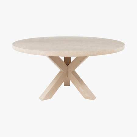 Raundi Natural Dining Table