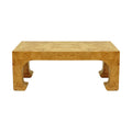 Ming Style Reese Burl Coffee Table From Dear Keaton
