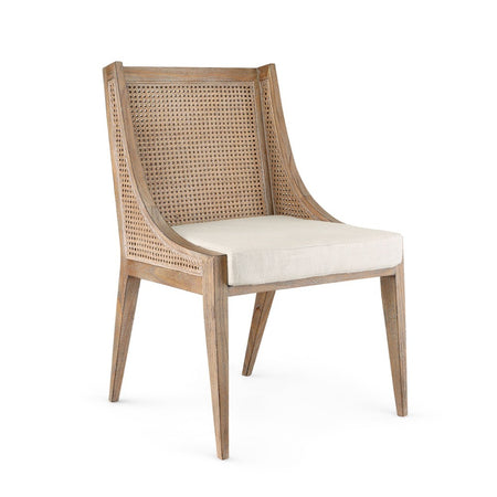 Regan Driftwood Arm Chair Front Angle