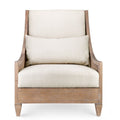 Regan Driftwood Club Chair From Dear Keaton