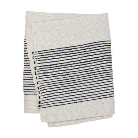 Riviera Navy Stripe Bath Mat From Dear Keaton