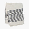Riviera Navy Stripe Bath Mat
