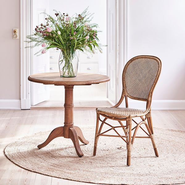 Rossini Antique Finish Side Chair Styled