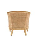 Sadara Rattan Club Chair Back View