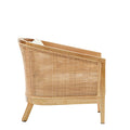 Sadara Rattan Club Chair Side View