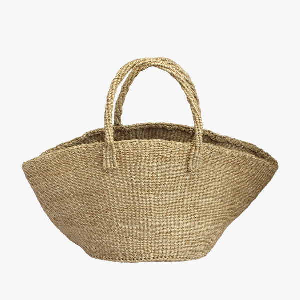 Sisal Basket, Sisal Bag, Tote Bag, Blue Handmade Sisal Bag - Etsy