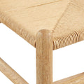 Scandi Natural Counter Stool Closeup