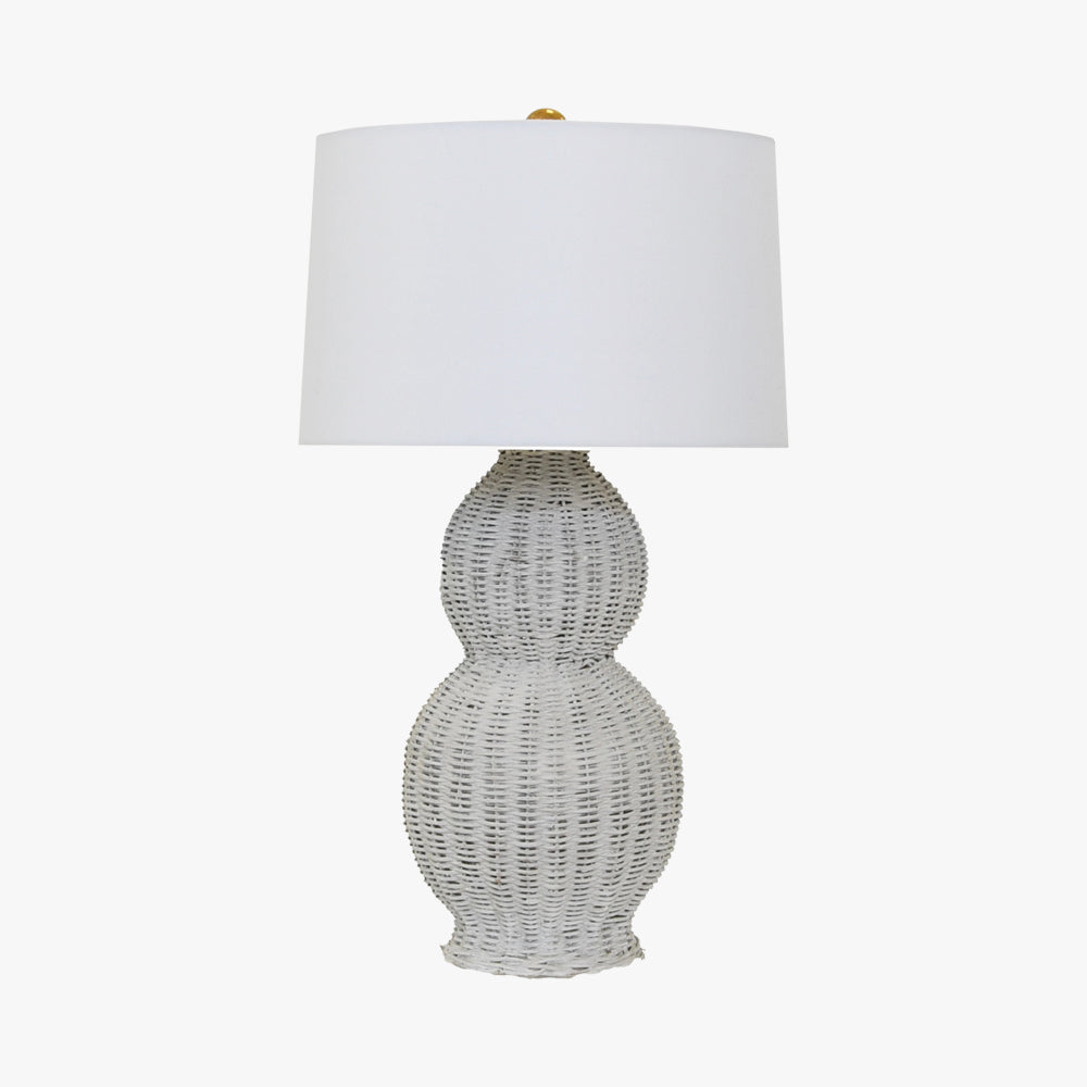 Scarlett White Table Lamp