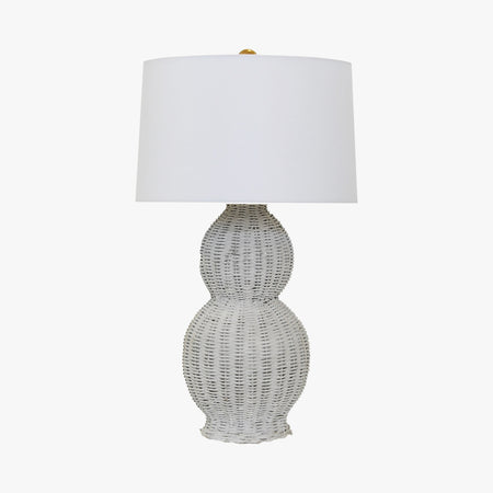 Scarlett White Table Lamp