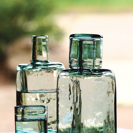 Seaside Carafe and Drinking Glass