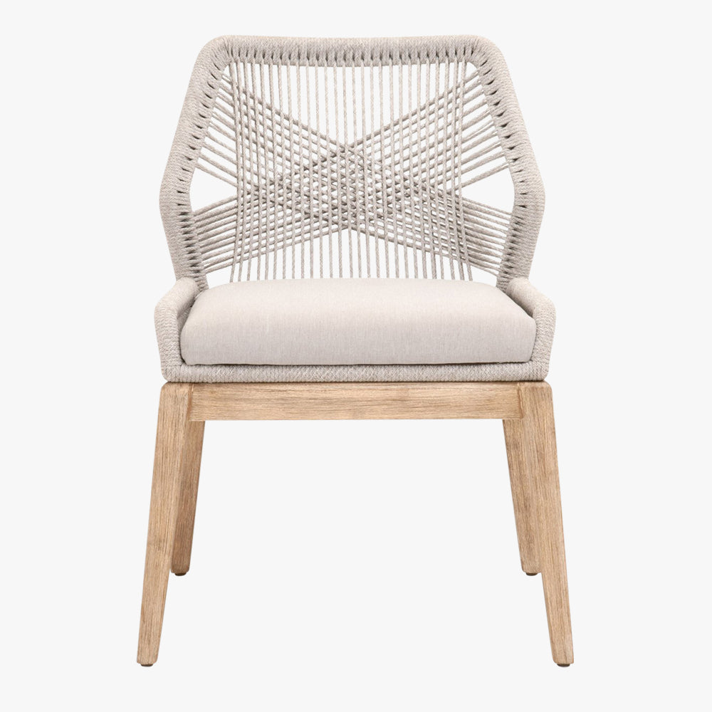 Set of Two Luca Dove Side Chairs by Dear Keaton