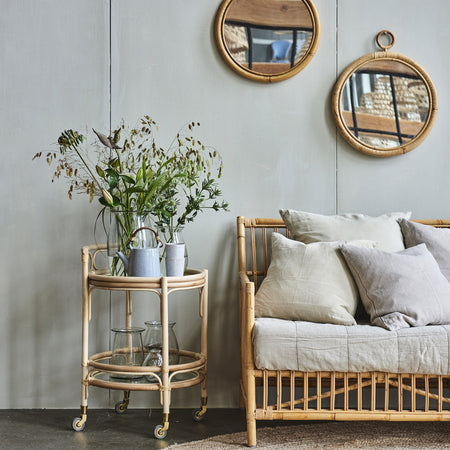 Sika Design Ella Mirror and Romeo Cart Styled